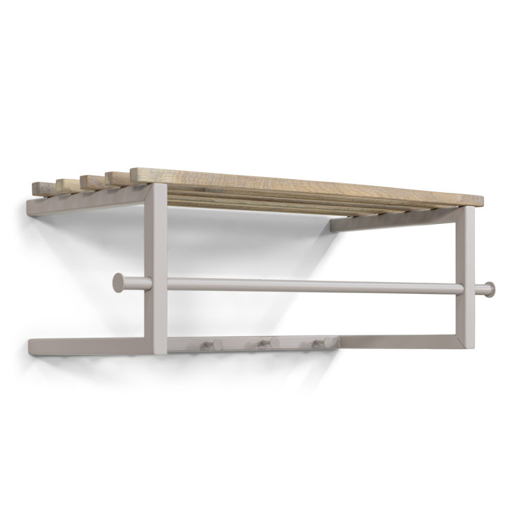 Spinder Marco Steel 5 Hook Wall Mounted Coat Rack Wayfair.co.uk